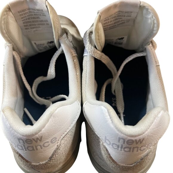New Balance 574 Classic Womens Sneakers‎ Size 6.5 Gray Suede & Mesh - Picture 6 of 10